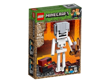 LEGO MINECRAFT Stor skeletfigur med magmakubus 21150