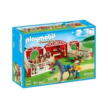 Playmobil 5983 Riding Stables Country Pony / Horse Stable