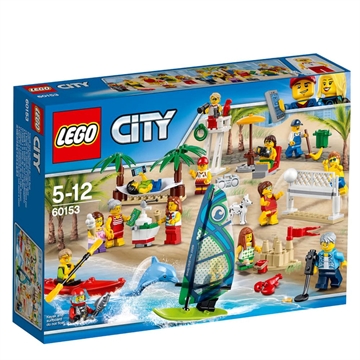 LEGO CITY Figursæt – sjov ved stranden 60153
