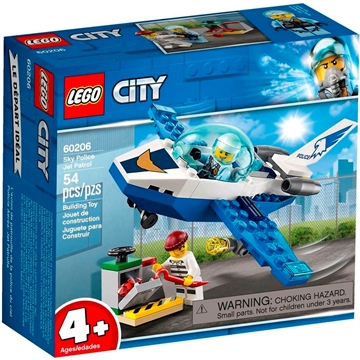 LEGO CITY Luftpolitiets patrulje-jetfly 60206