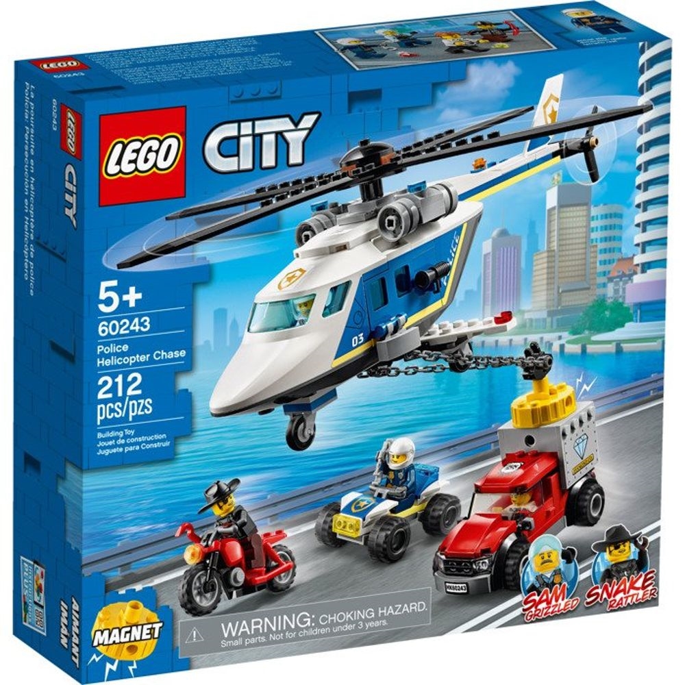 LEGO CITY Politihelikopterjagt