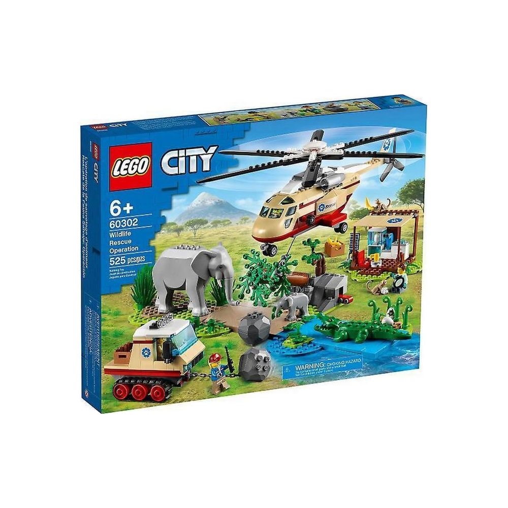 entusiasme spion Formen LEGO CITY Vildtredningsaktion 60302