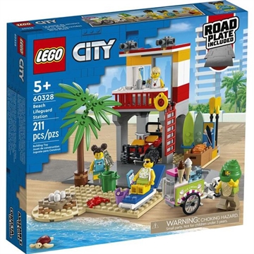 LEGO CITY Livredderstation på stranden 60328