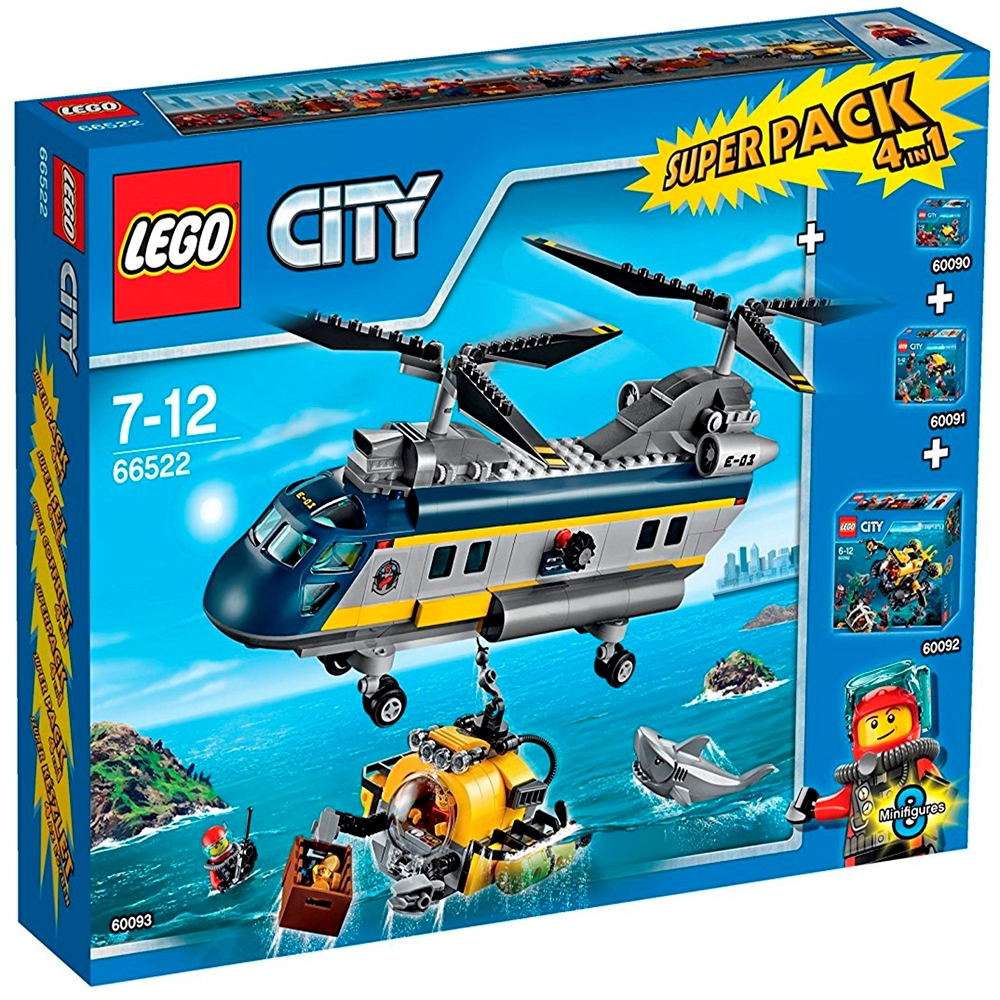 66522 LEGO City Dybhavs superpack, priser, altid pænt udvalg