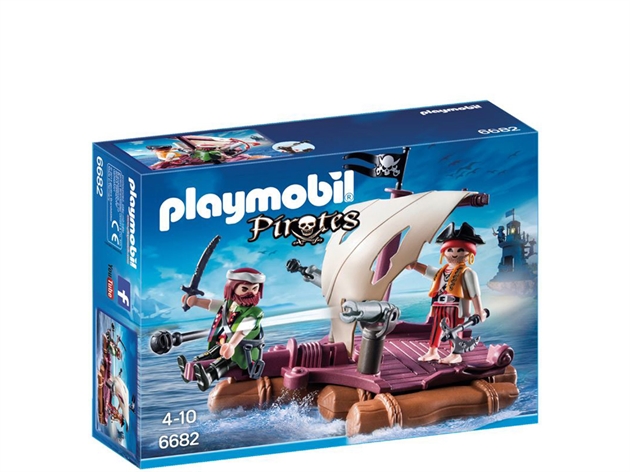 Playmobil 6682 - tømmerflåde, gode priser