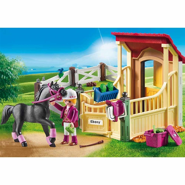 Horse Stable with Araber 6934