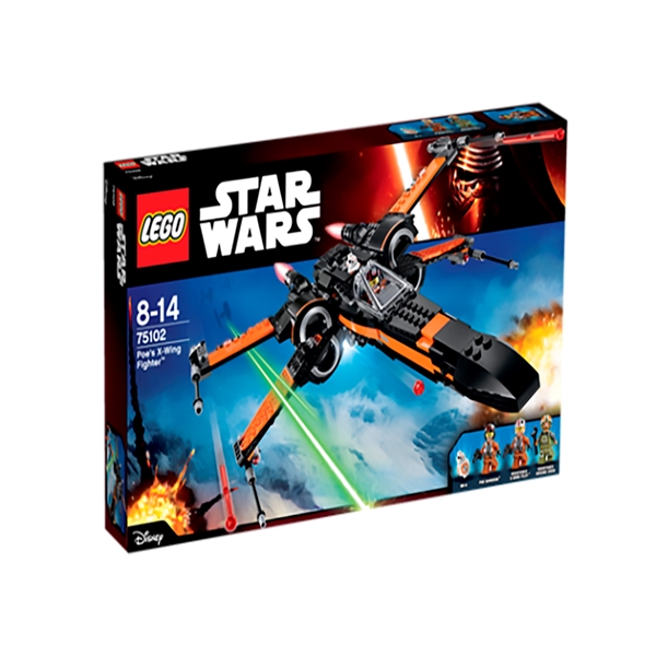 Poe\'s X-wing Fighter 75102