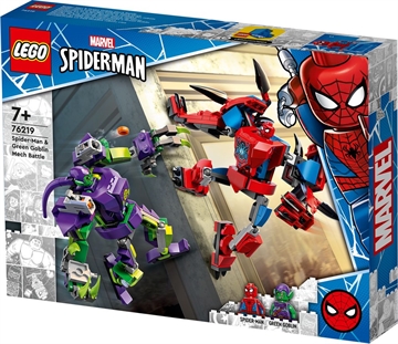  Spider-Man og Green Goblins mech-robotkamp 76219