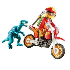 Playmobil - Motocross-cykel med Raptor 9431