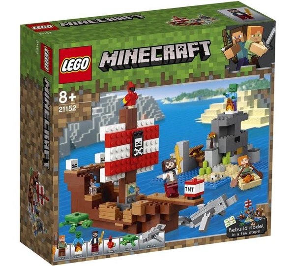 LEGO MINECRAFT Piratskibseventyret 21152