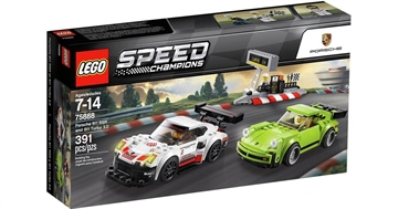 LEGO SPEED CHAMPIONS Porsche 911 RSR og 911 Turbo 3.0 75888