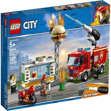 LEGO CITY Brand på burgerbaren 60214