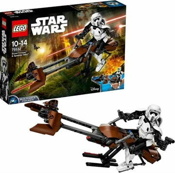 LEGO STARWARS Scout Trooper™ og speederbike 75532